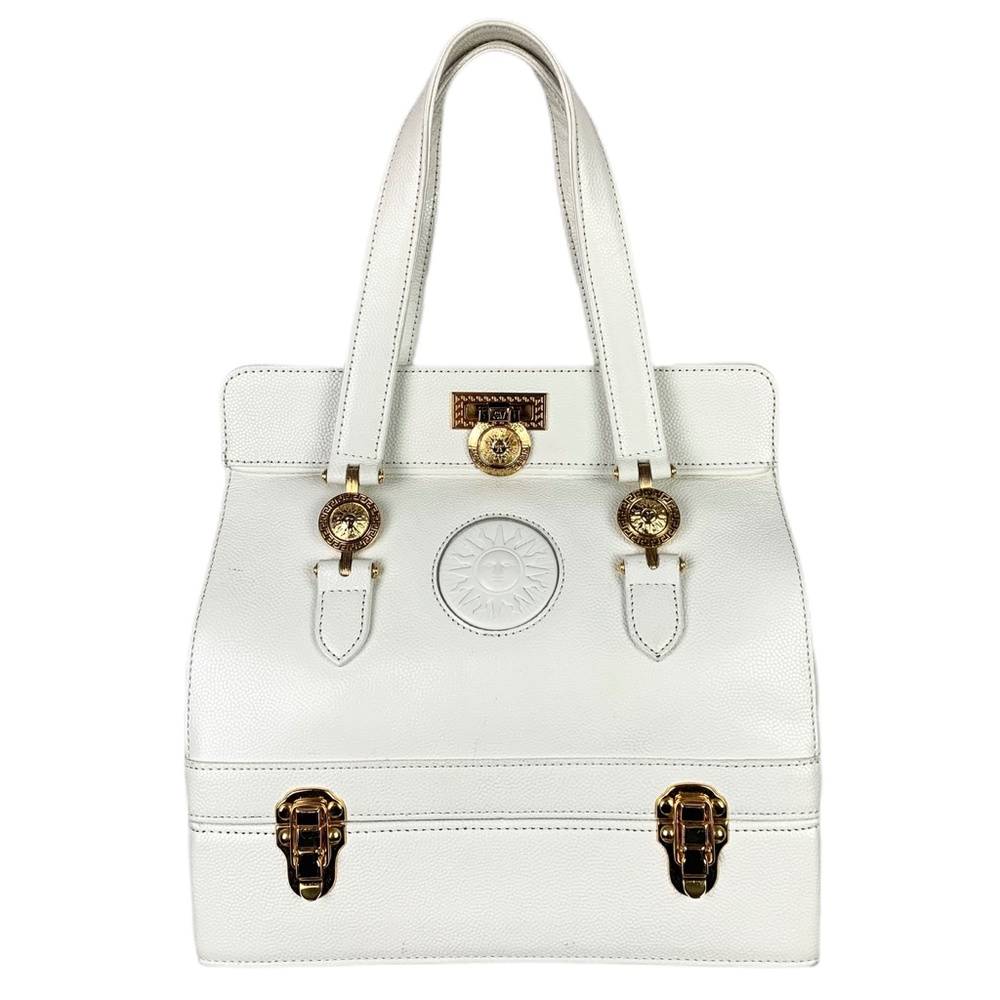 VERSACE *Rare* Vintage Leather Satchel